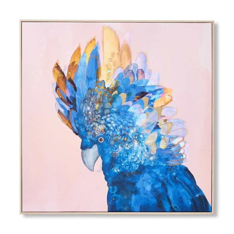 Wild Bird Blue Cockatoo Artwork