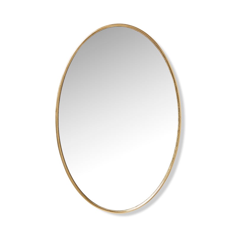 Silas Gold Oval Mirror