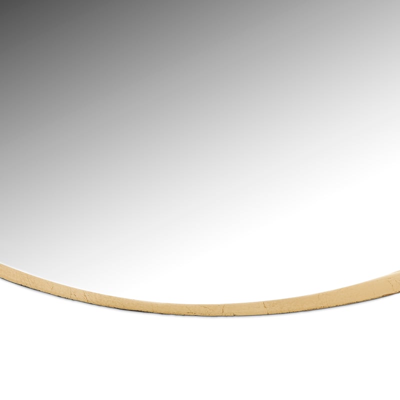 Silas Gold Oval Mirror