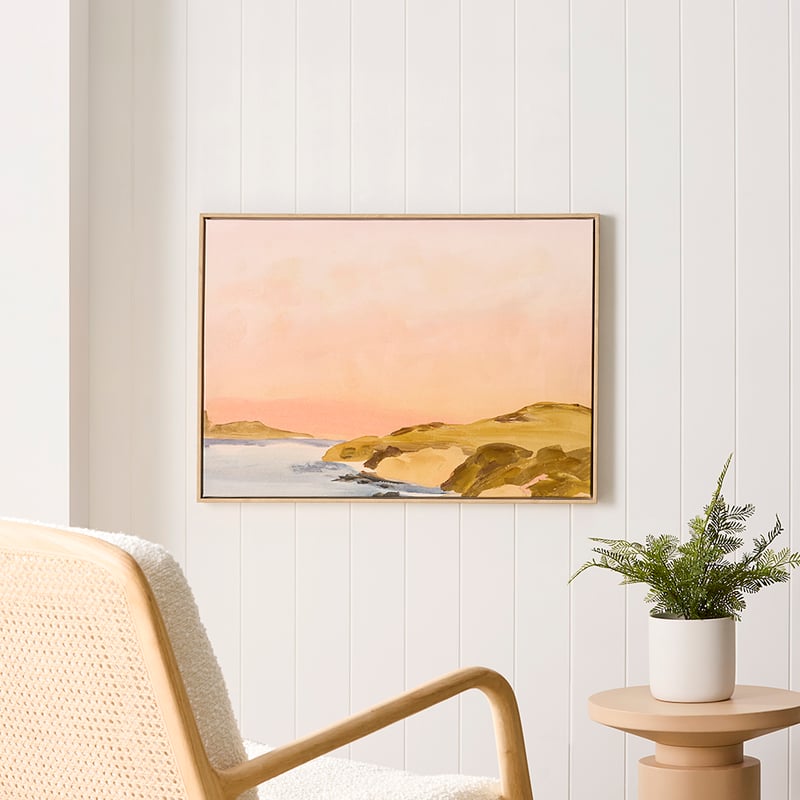 Seaside Sunset Canvas