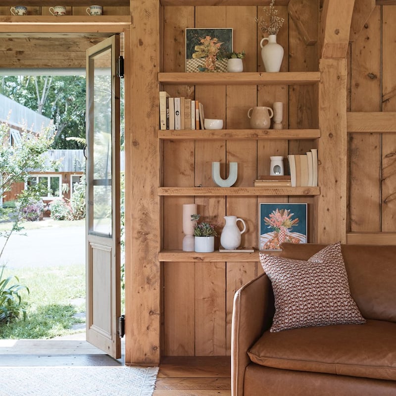 Table Flowers Tuscan Check Canvas