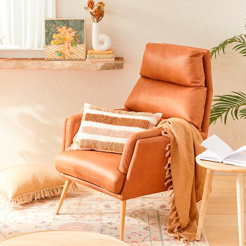 Table Flowers Tuscan Check Canvas