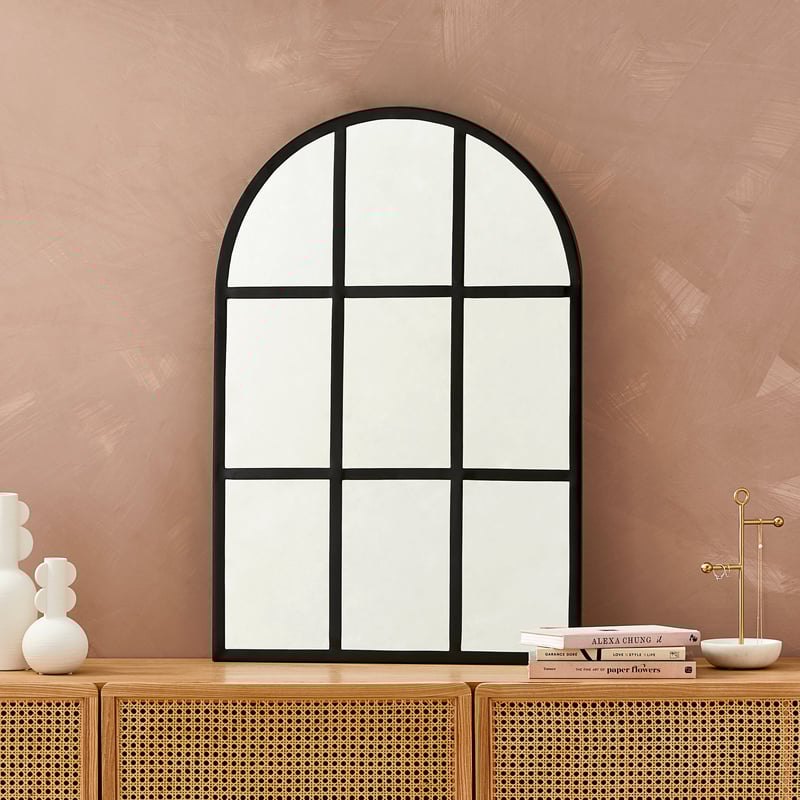 Jaipur Black Arch Mirror