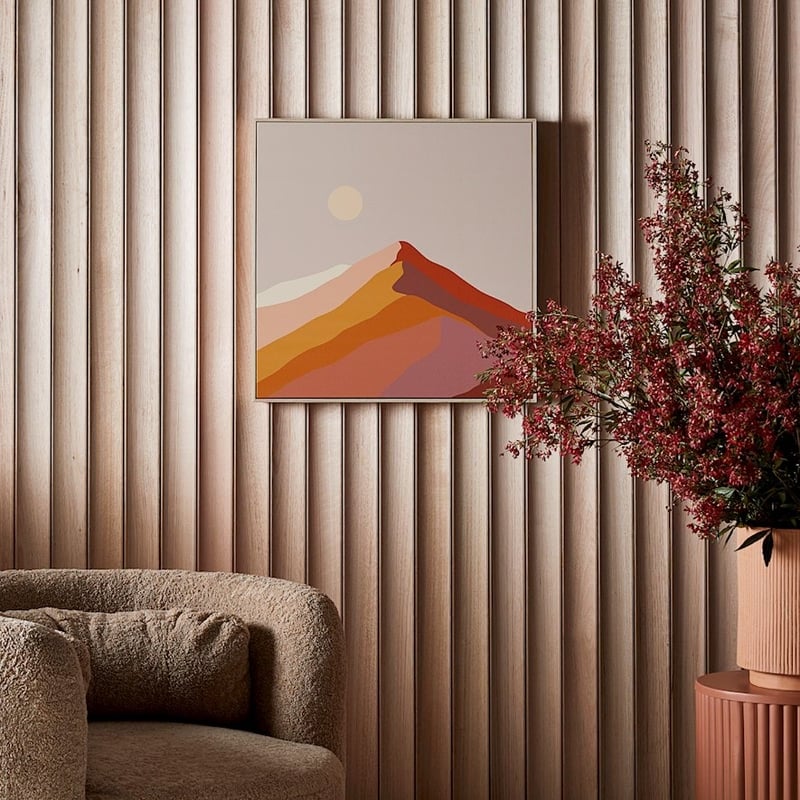 Maus Haus Pink Mountain Canvas