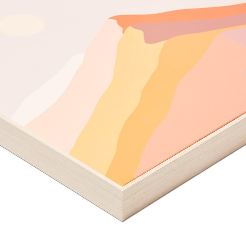 Maus Haus Pink Mountain Canvas