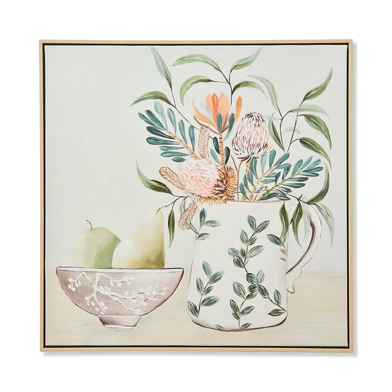Lifestyle Jug & Pear Bowl Canvas