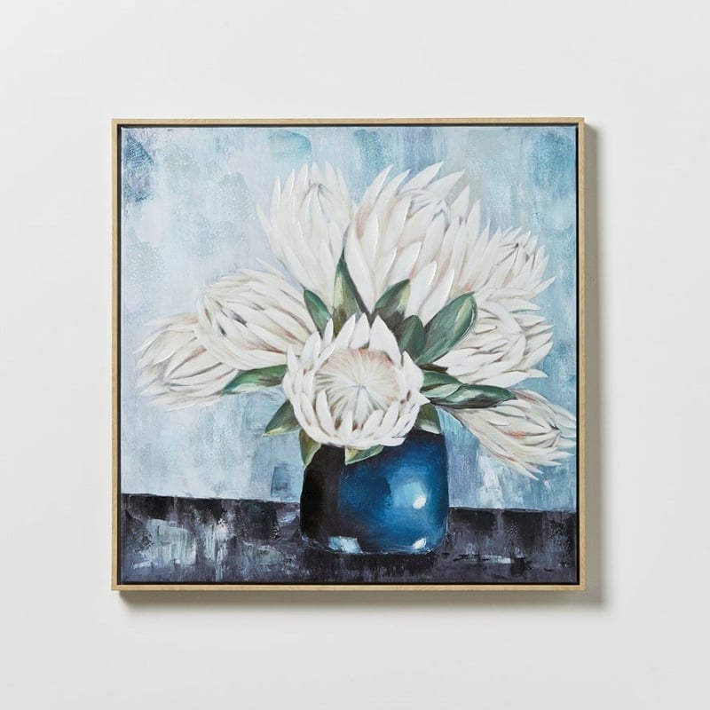 Protea Bouquet Lifestyle Canvas