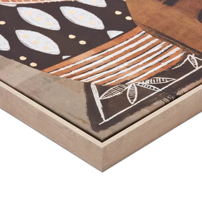 Habitat Tribal Vase Canvas
