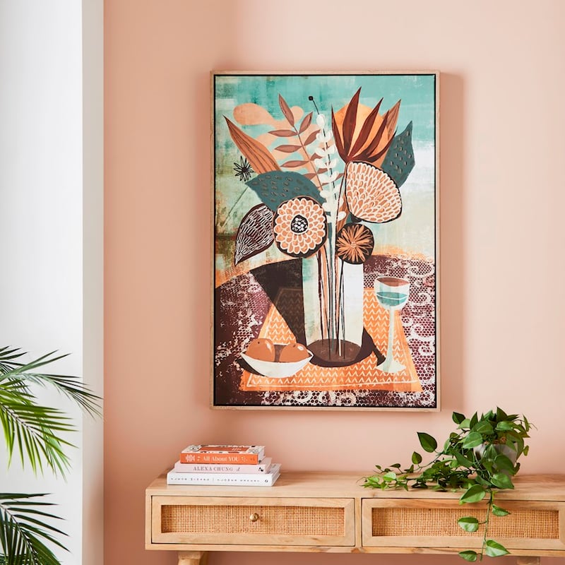 Habitat Wine Time Canvas
