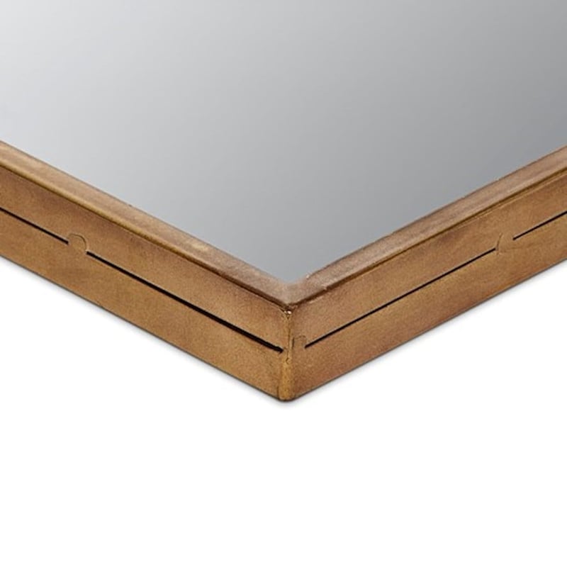 Gatsby Antique Gold Rectangle Mirror