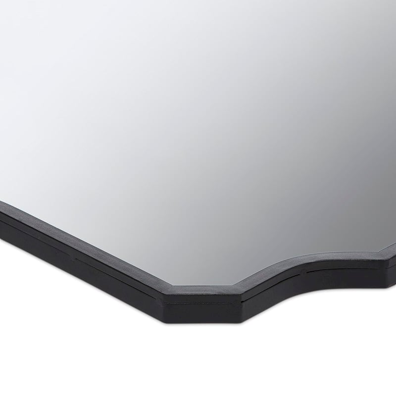 Empire Black Rectangle Mirror