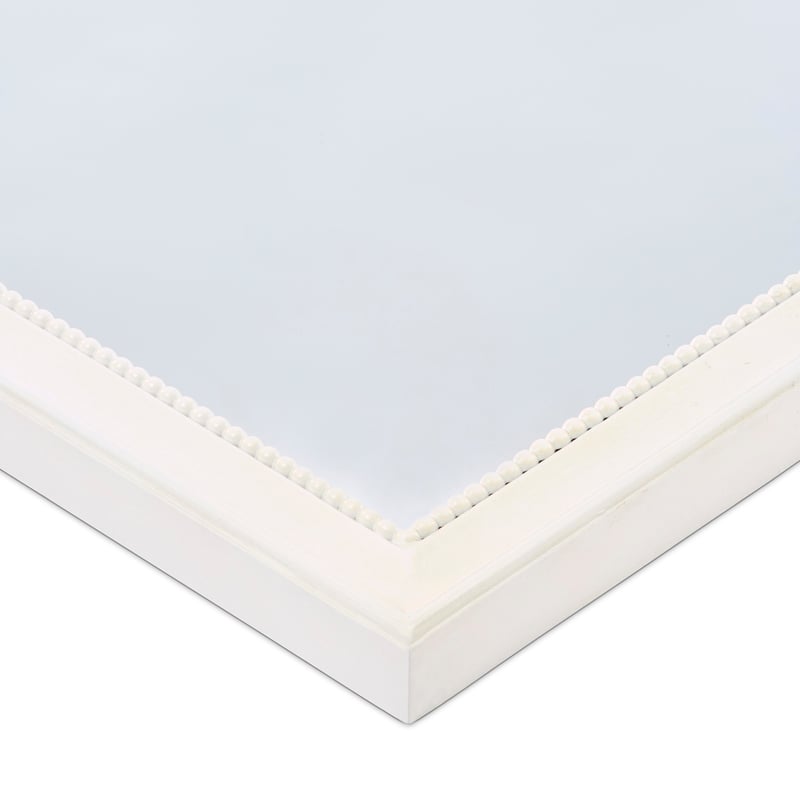 Venezia Ivory Floor Arch Mirror