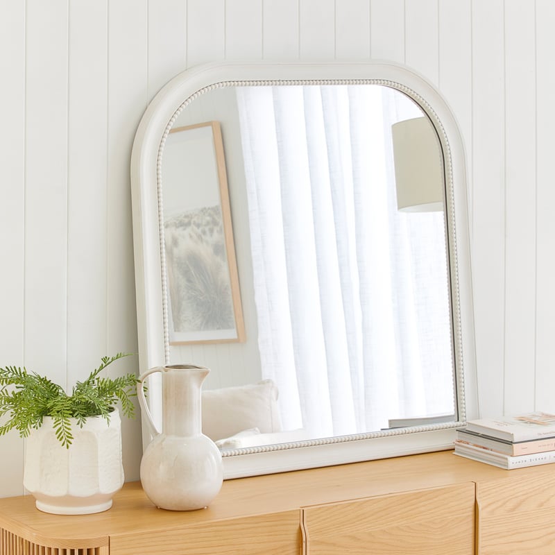 Venezia Ivory Arch Mirror