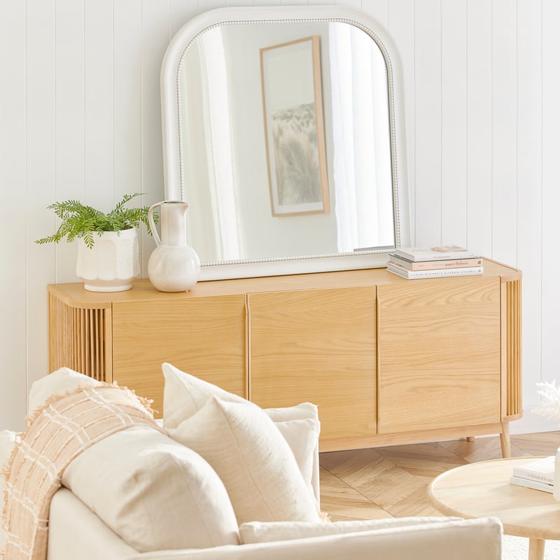 Venezia Ivory Arch Mirror