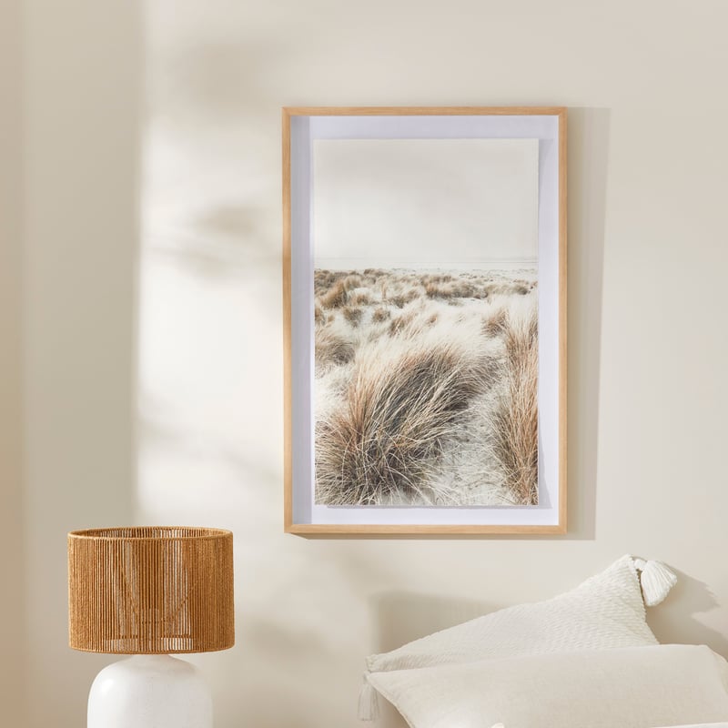 Flinders Beach Grass Framed Wall Art