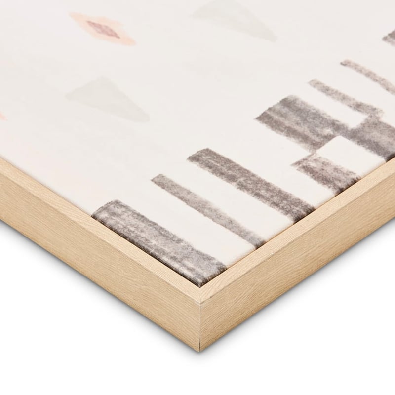 Aztec Diamond Blush Canvas