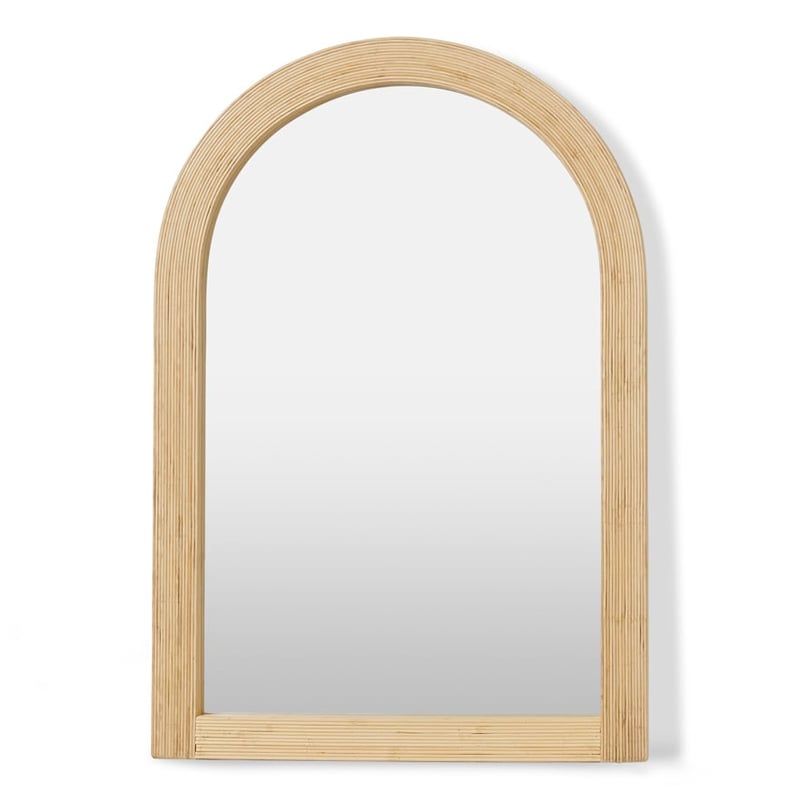Corfu Natural Wall Arch Mirror