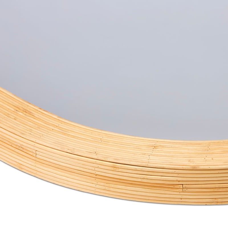 Corfu Natural Floor Arch Mirror