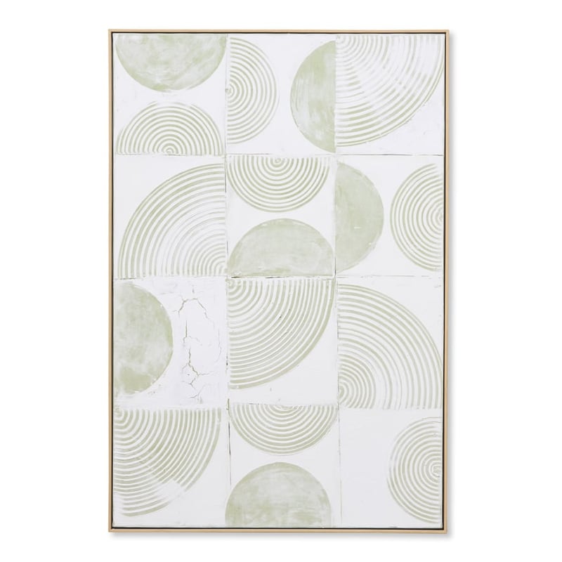 Moma Geo Green Canvas