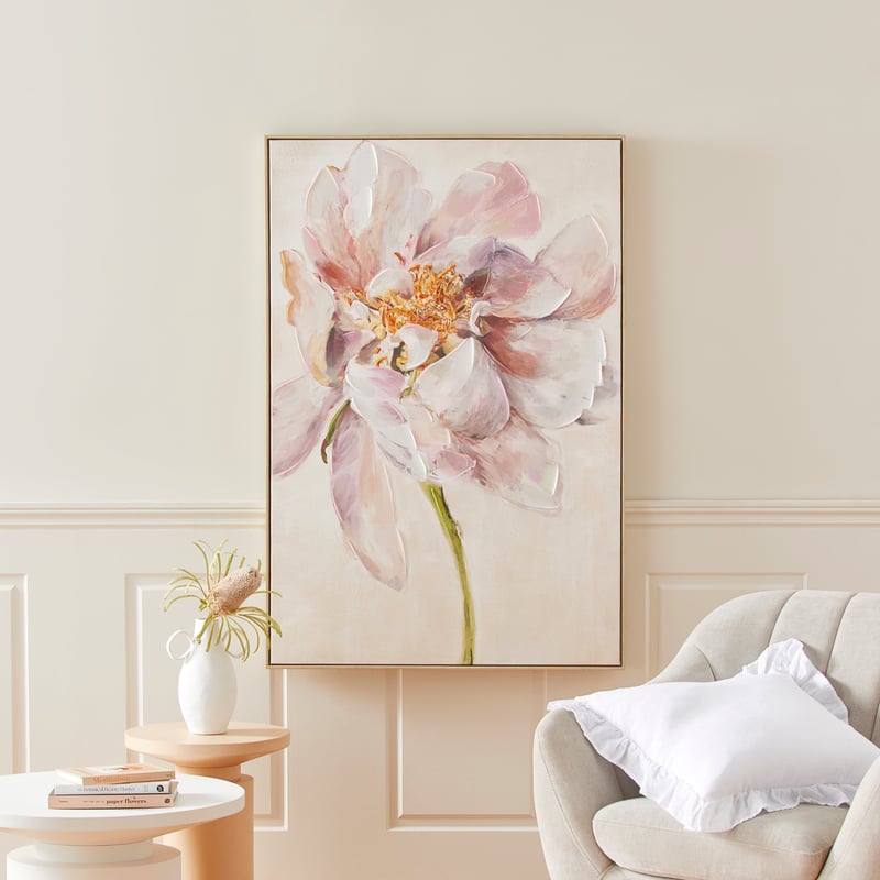 Floribunda Mauve Carmen Canvas