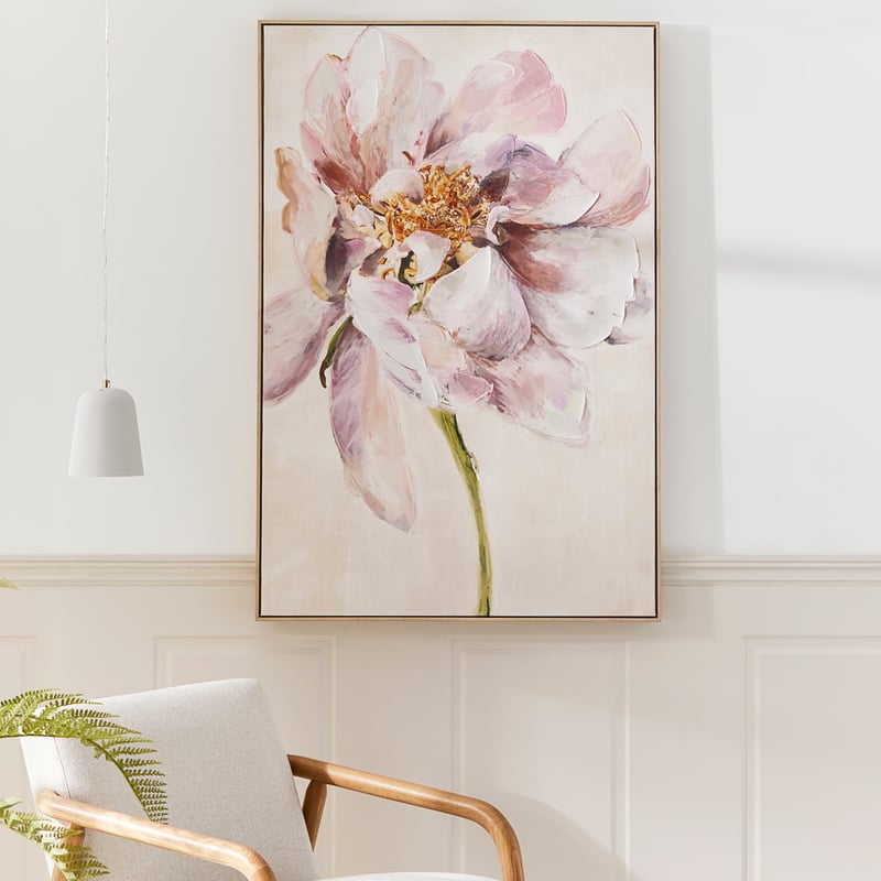 Floribunda Mauve Carmen Canvas