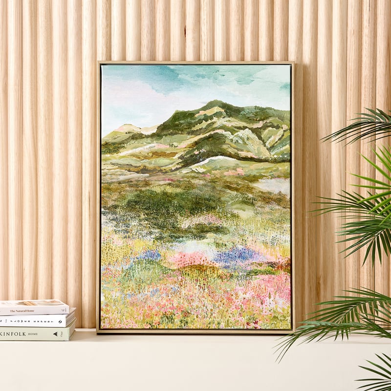 In Bloom Fields Multi Portrait Canvas
