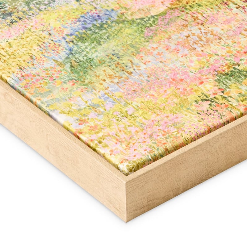 In Bloom Fields Multi Landscape Canvas