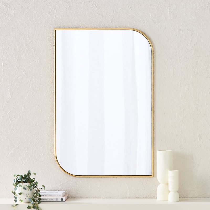Nouveau Gold Mirror