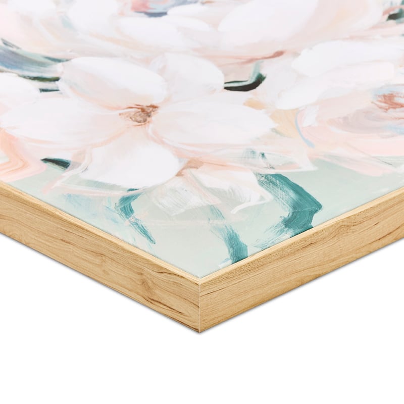 Bloom Pink Rose Canvas