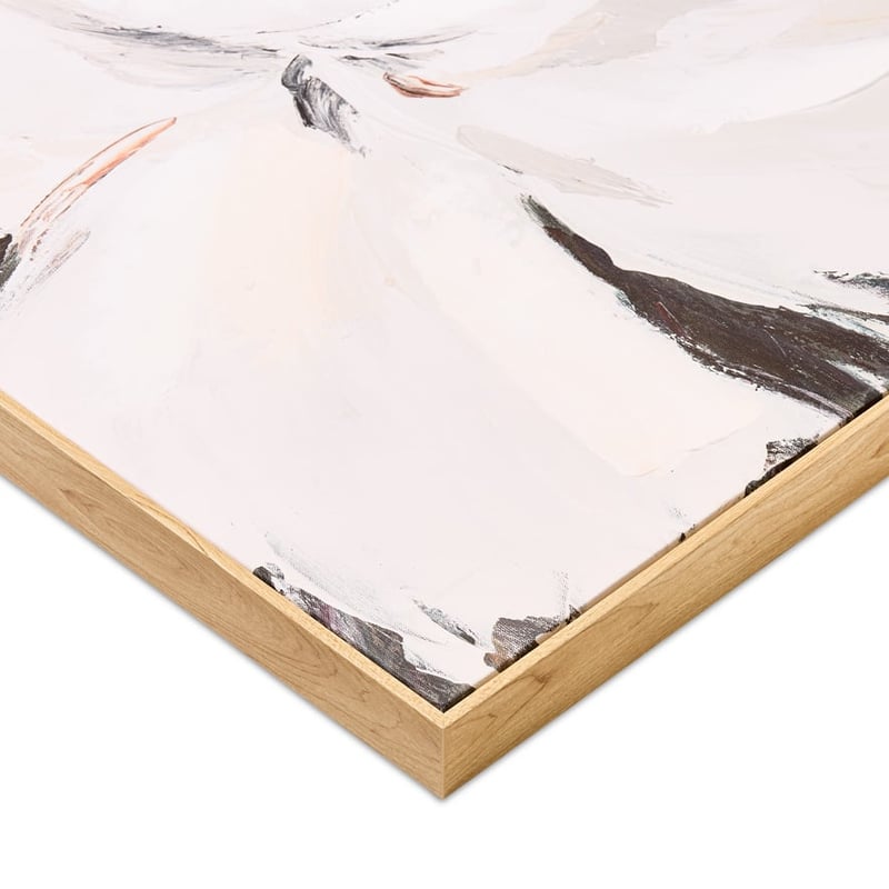 Bloom White Rose Canvas