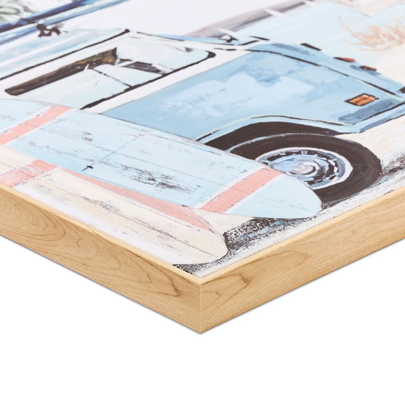 Summer Vibes Surfboards Canvas