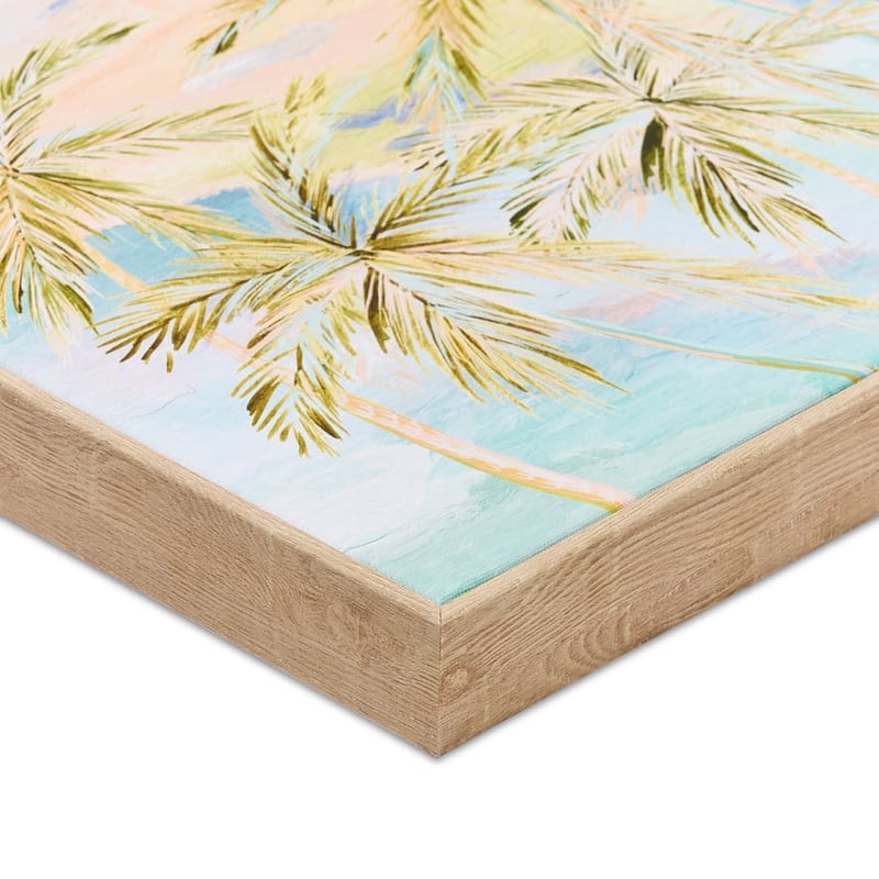 Ocean Breeze Palms Canvas