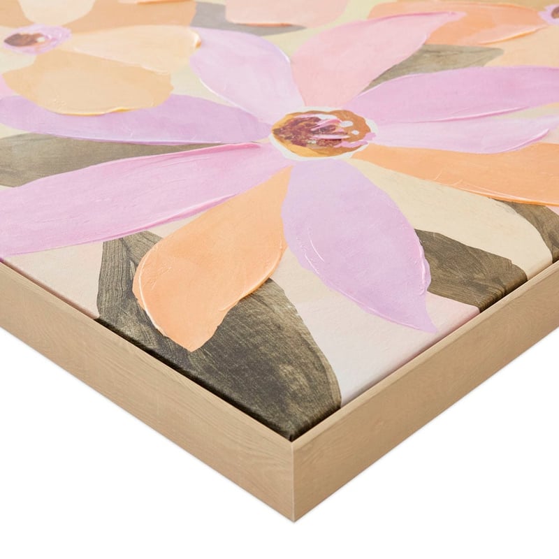 Floral Life Summer Flowers Canvas