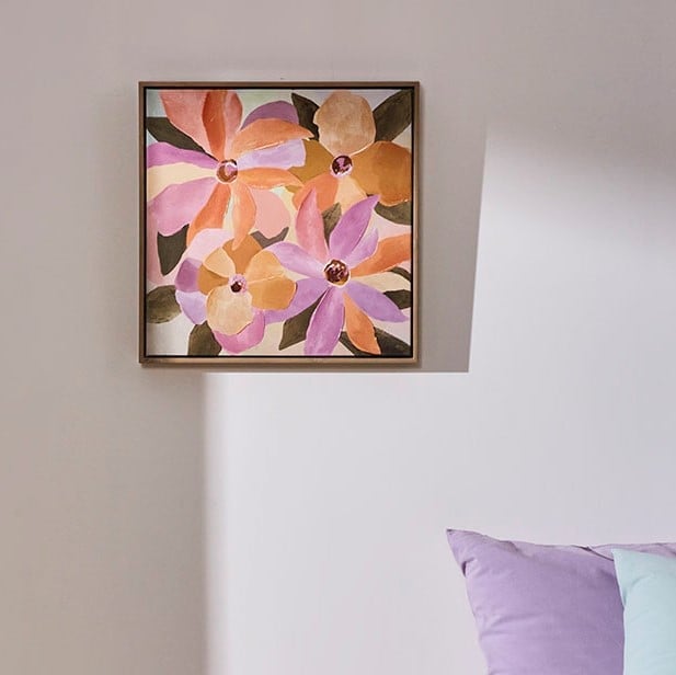 Floral Life Summer Flowers Canvas