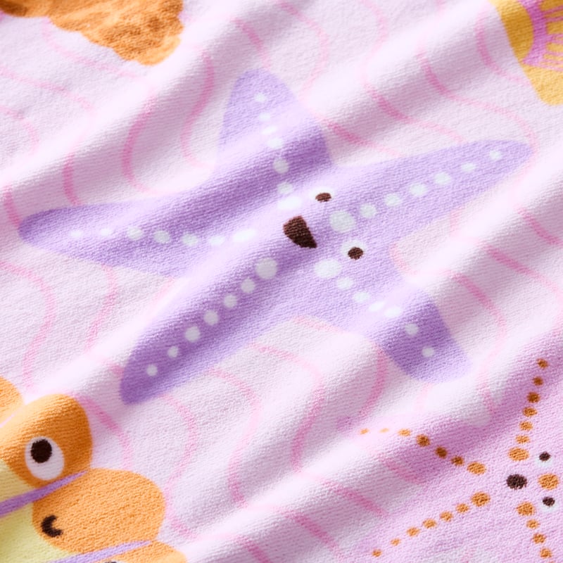 Kids Sea Shells Printed Beach Towel