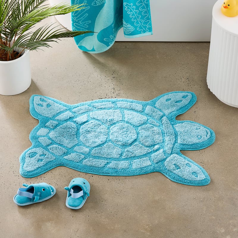 Designer Sea Life Bath Mat