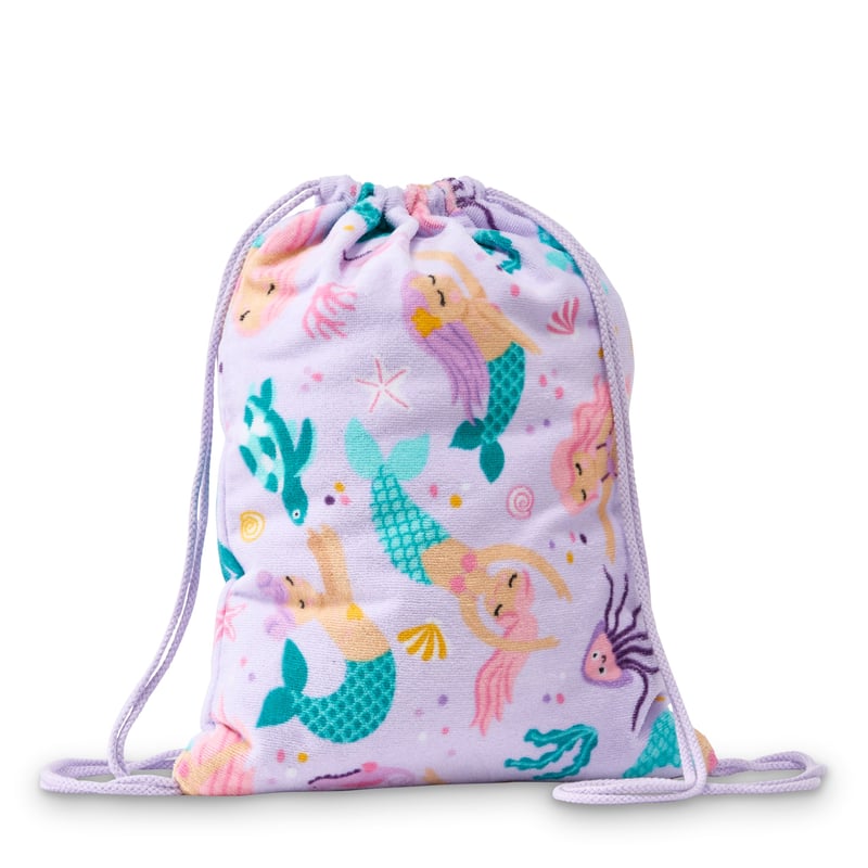 Kids Terry Mermaid Dreams Beach Bag