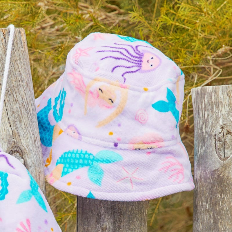Kids Mermaid Dreams Bucket Hat