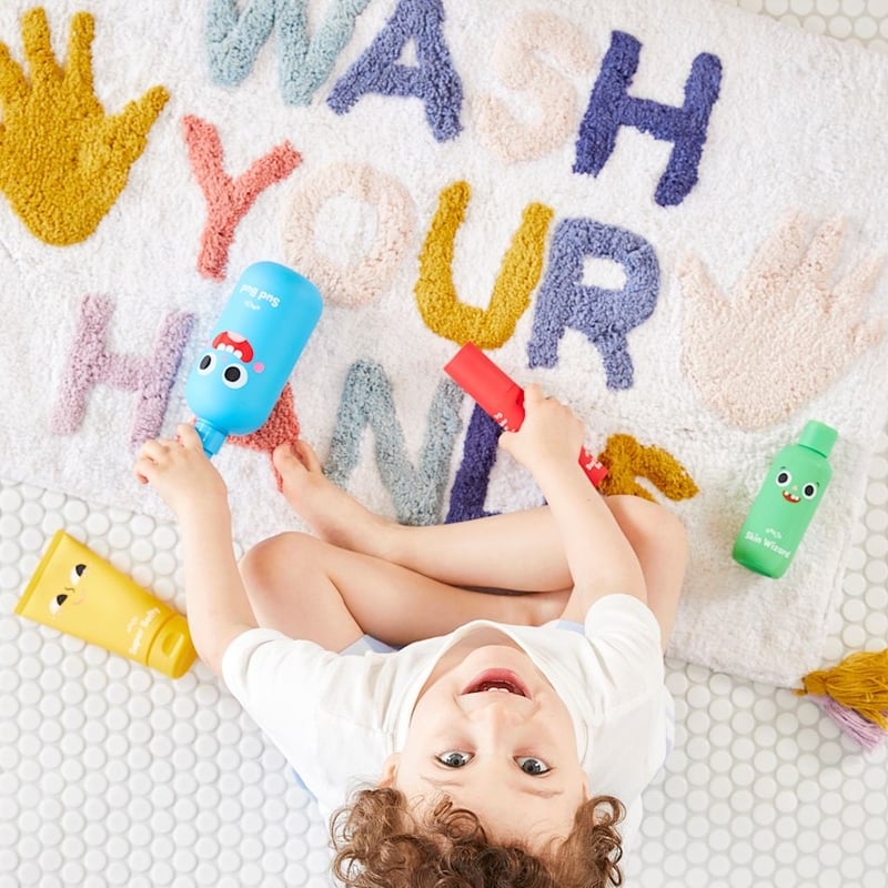 Wash Your Hands Multi Novelty Bath Mat