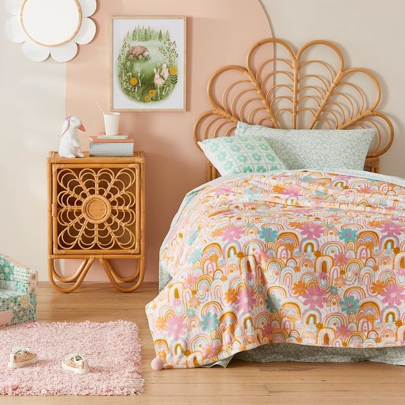 Ultrasoft Sunshine & Rainbows Blanket