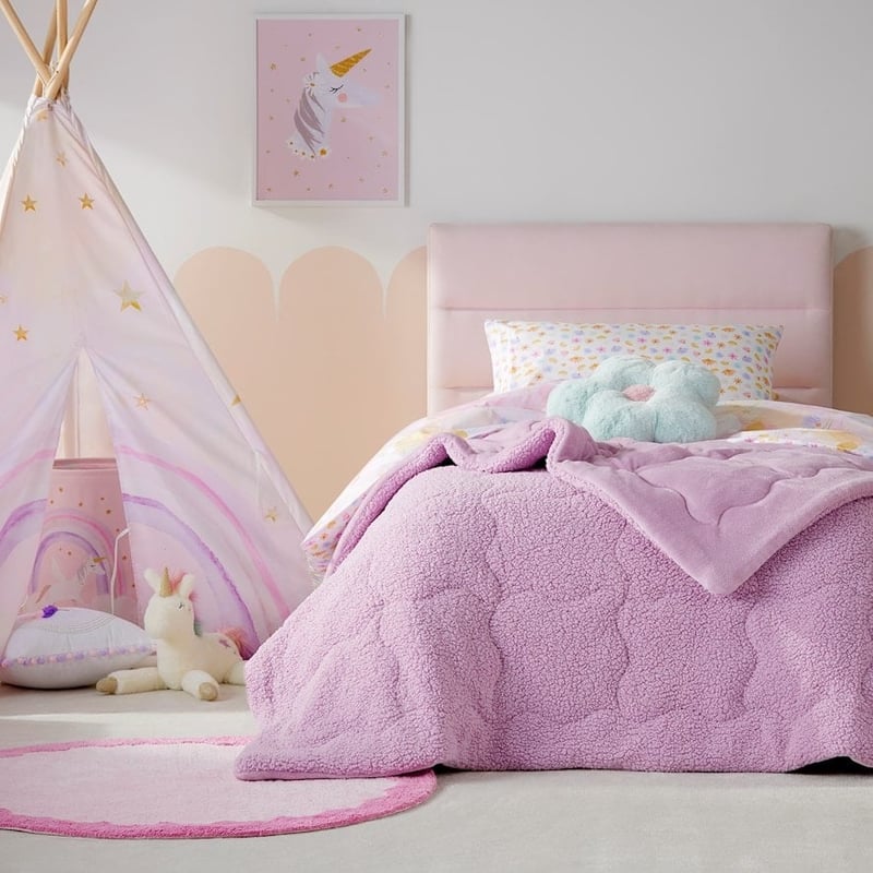 Teddy Lavender Blanket