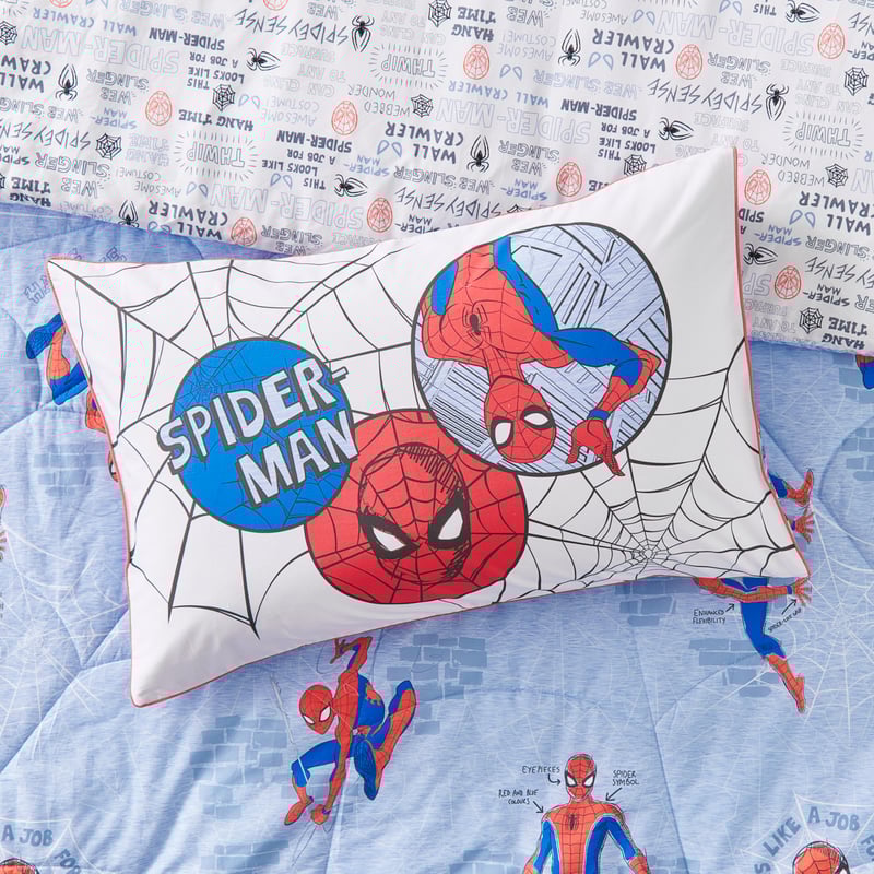 Marvel The Amazing Spider-Man Text Pillowcase