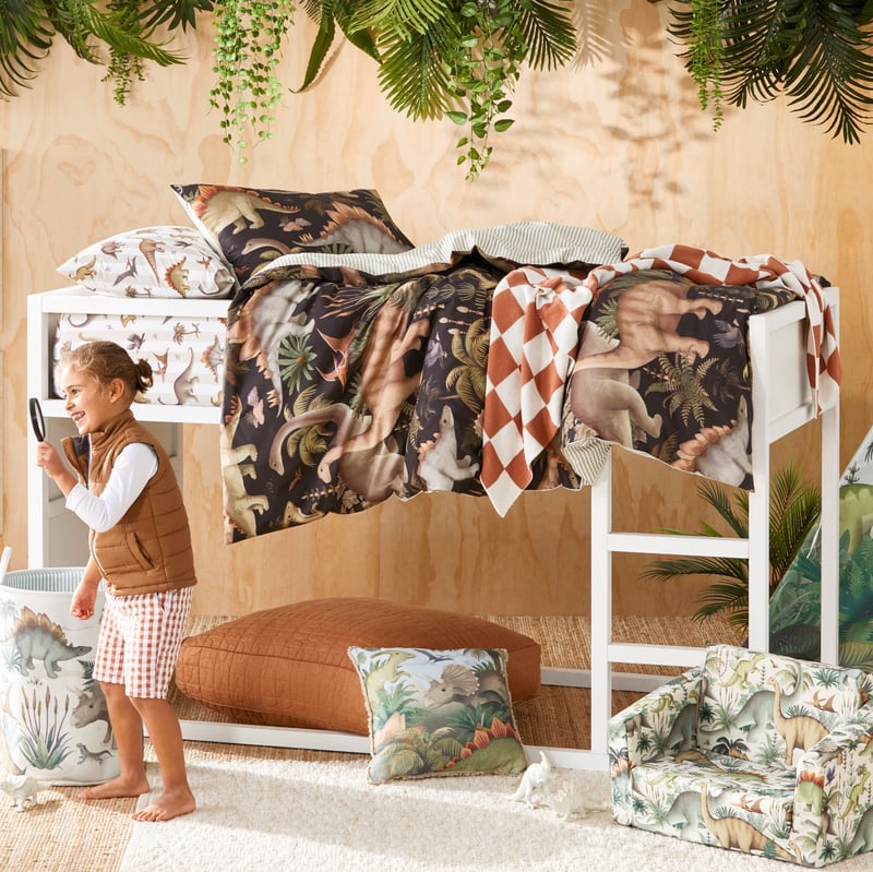 Fleur Harris Prehistorica Night Quilt Cover Set