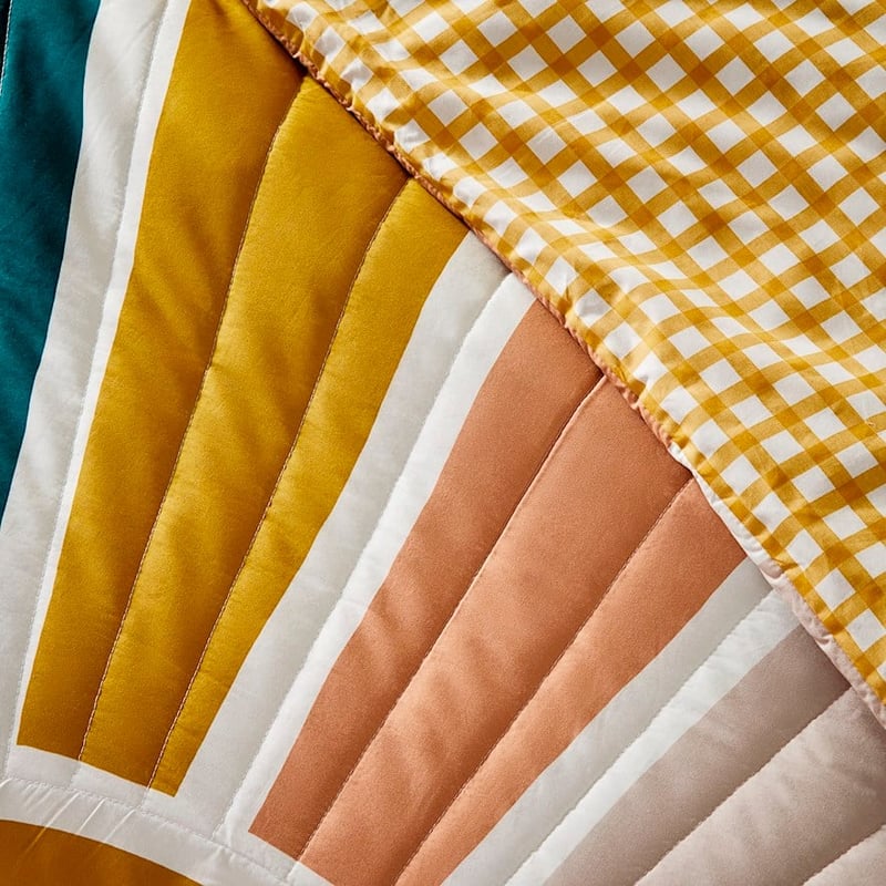 Sunrise Multi Quilted Quilt Cover Set