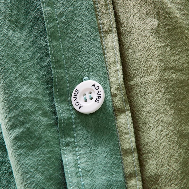 Stonewashed Cotton Forest Green Quilt Cover Set