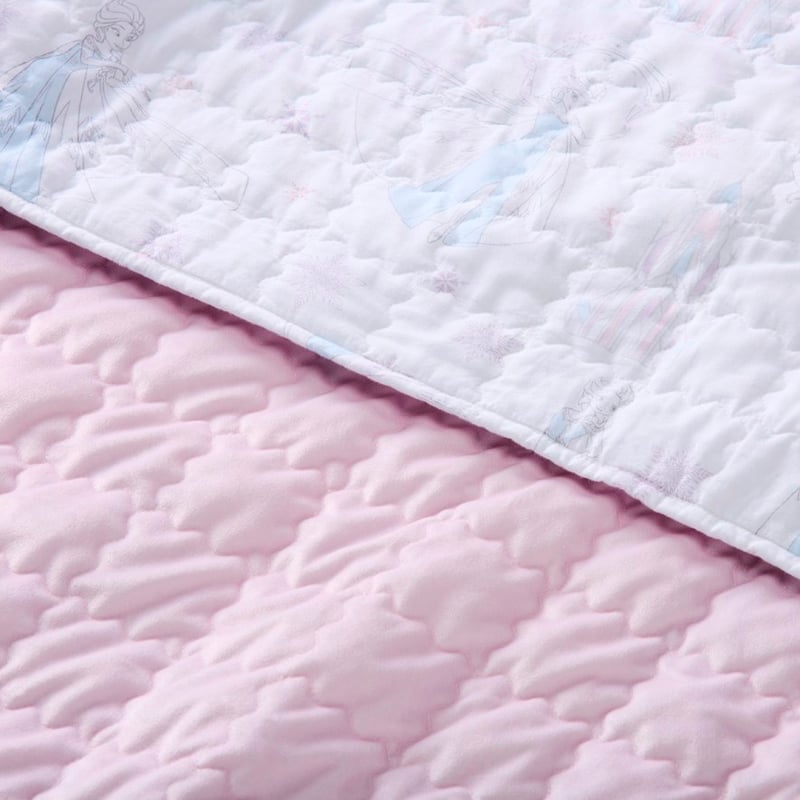 Frozen Pink Coverlet