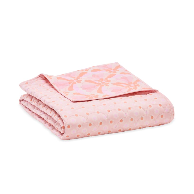 Flower Pop Cotton Coverlet