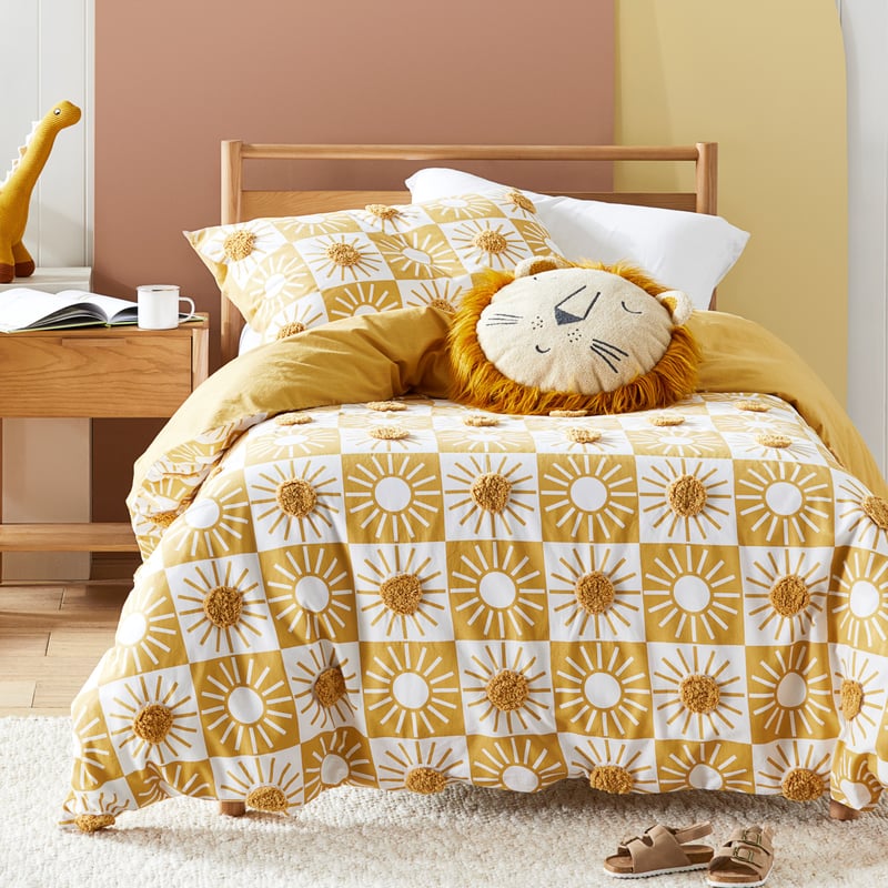 Sonny Tufted Sunshine Quilt Cover Set