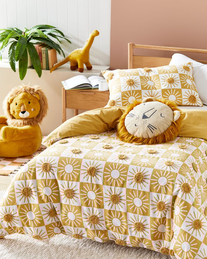 Sonny Tufted Sunshine Quilt Cover Set