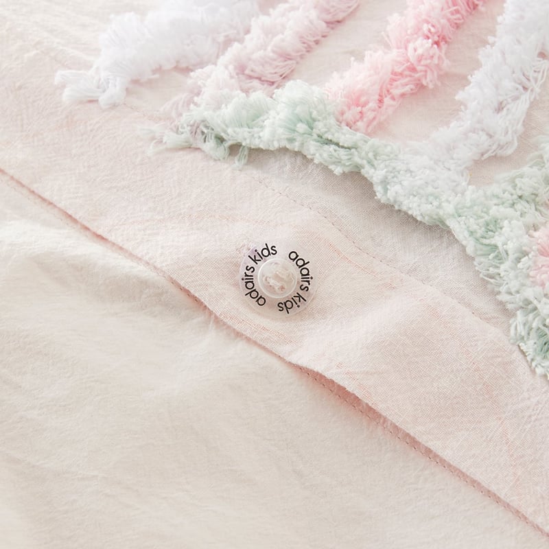 Rosie Rainbow Tufted Quilt Cover Set
